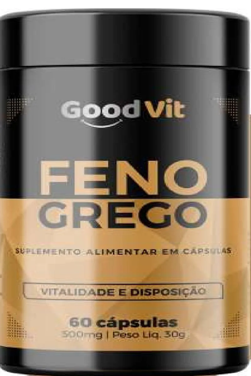 Feno Grego Good Vit 60 Cápsulas de 500Mg - Saponinas — | Farmácia Resyla