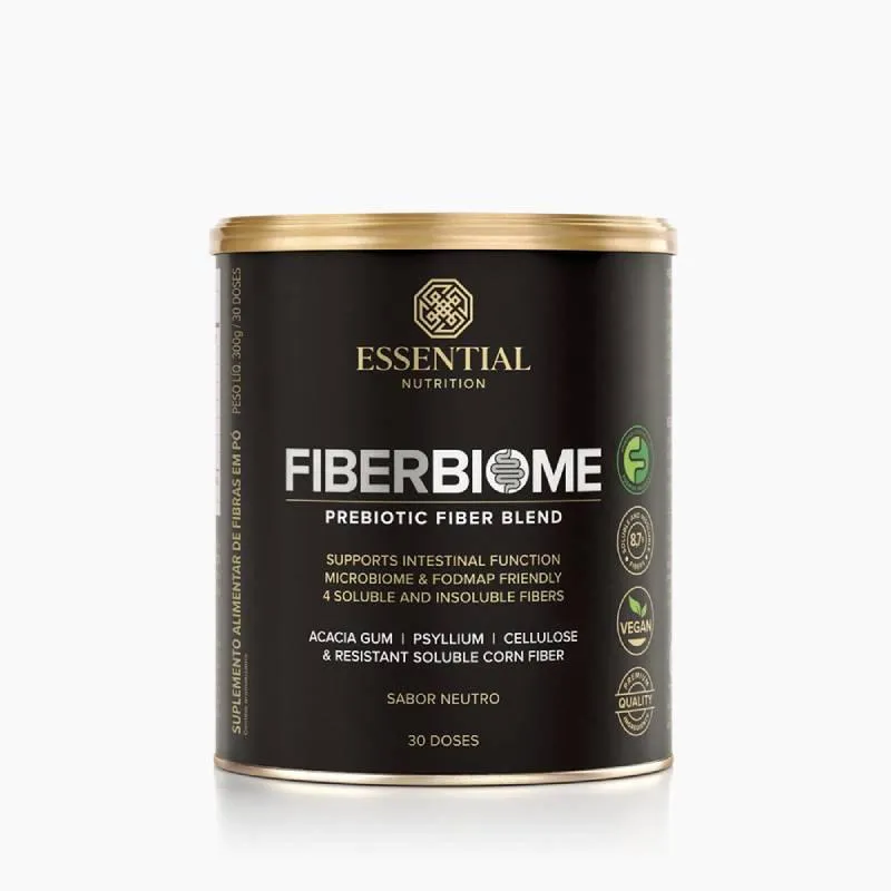Fiber Biome Neutro Essential Nutrition 330g — Essential Nutrition | Farmácia Resyla