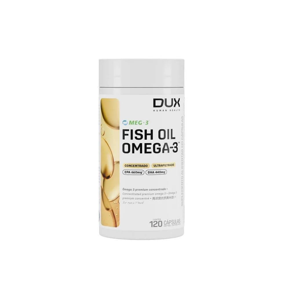 Fish Oil Ômega-3 (120 Cápsulas) - Padrão: Único — | Farmácia Resyla