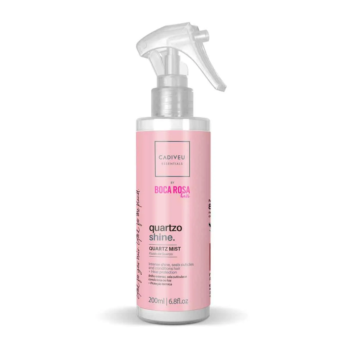 Fluído Cadiveu Quartzo Shine by Boca Rosa 200ml — Cadiveu | Farmácia Resyla