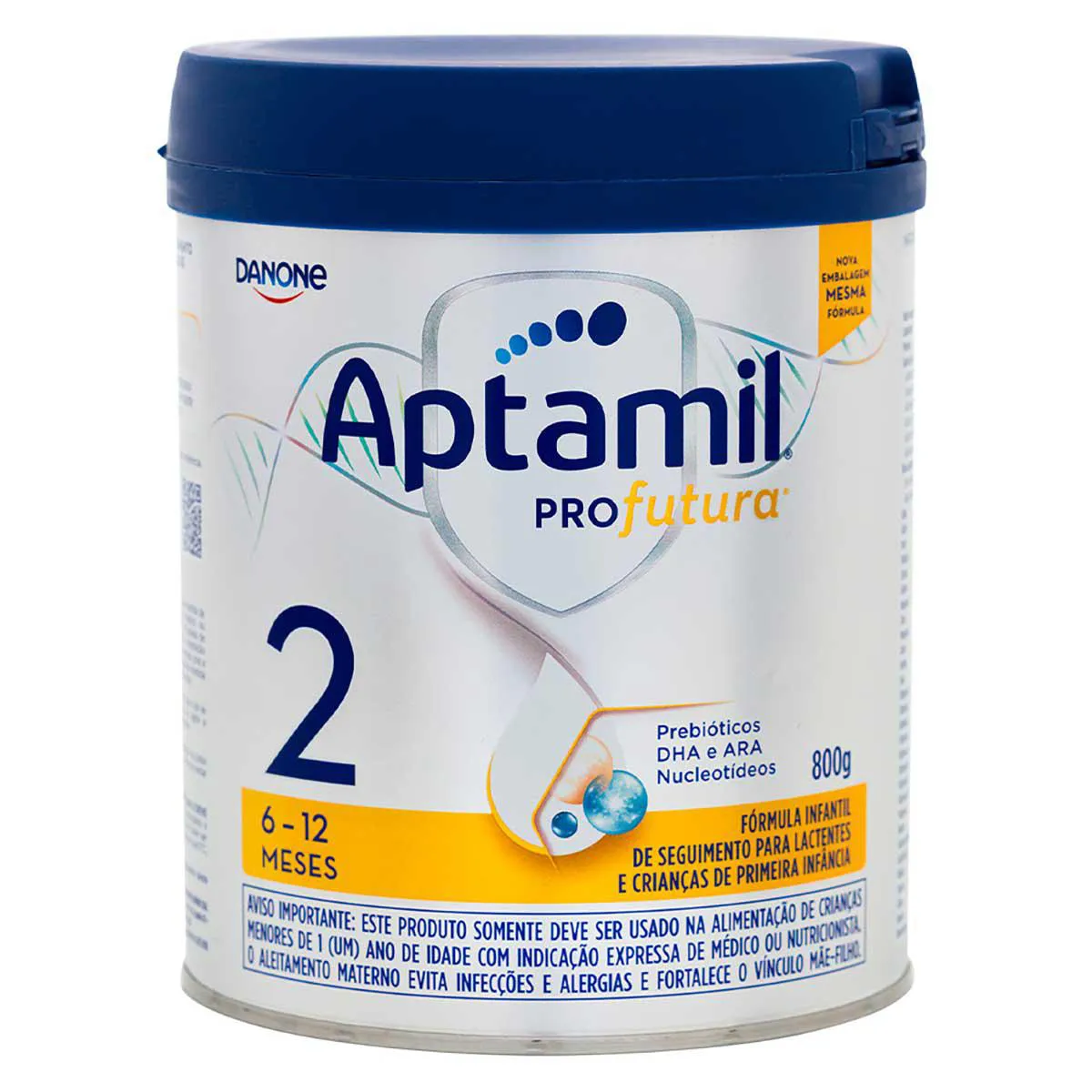 Fórmula Infantil Aptamil Profutura 2 Danone 6 a 12 meses 800g — Aptamil | Farmácia Resyla