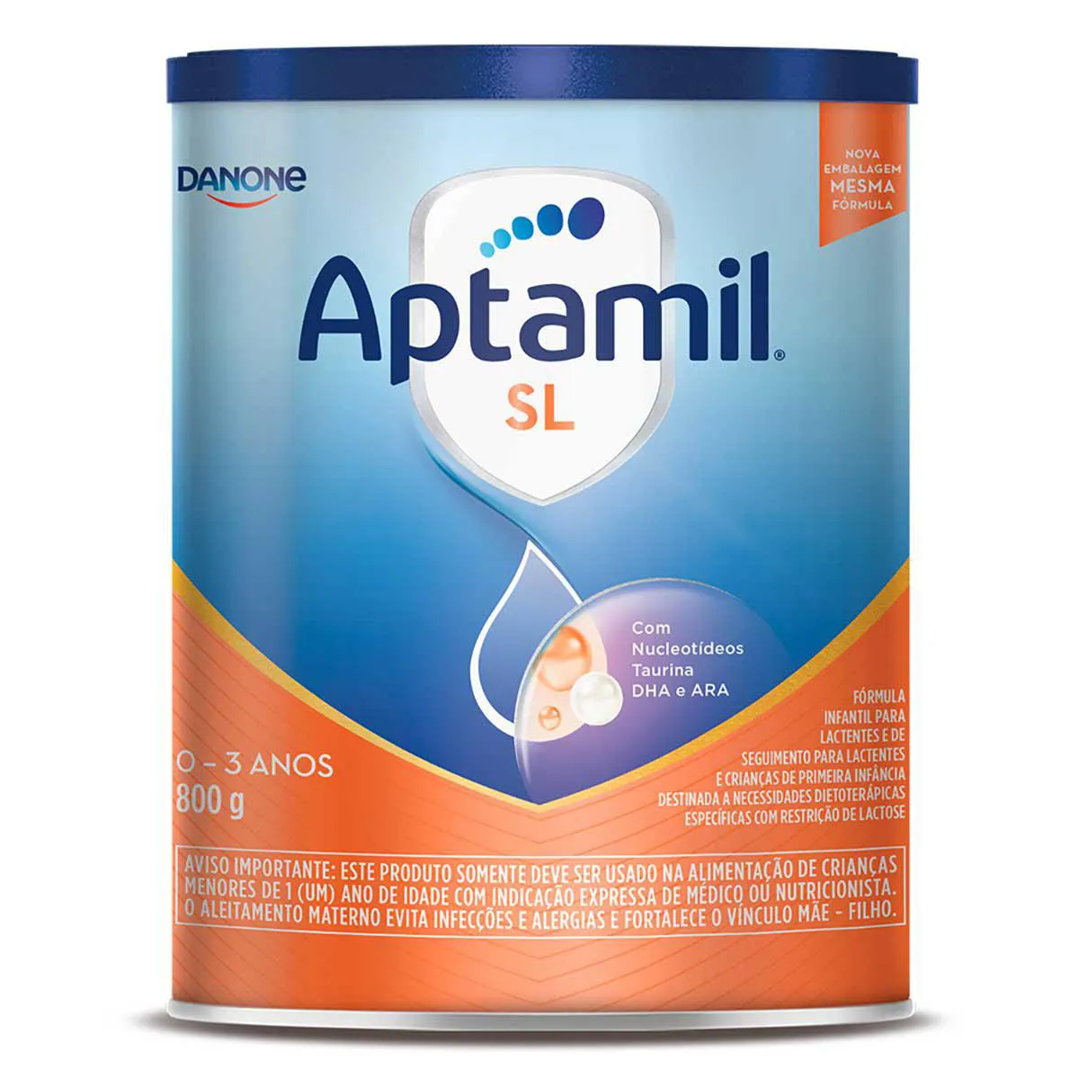 Fórmula Infantil Aptamil SL Danone 1 a 3 anos 800g — Aptamil | Farmácia Resyla
