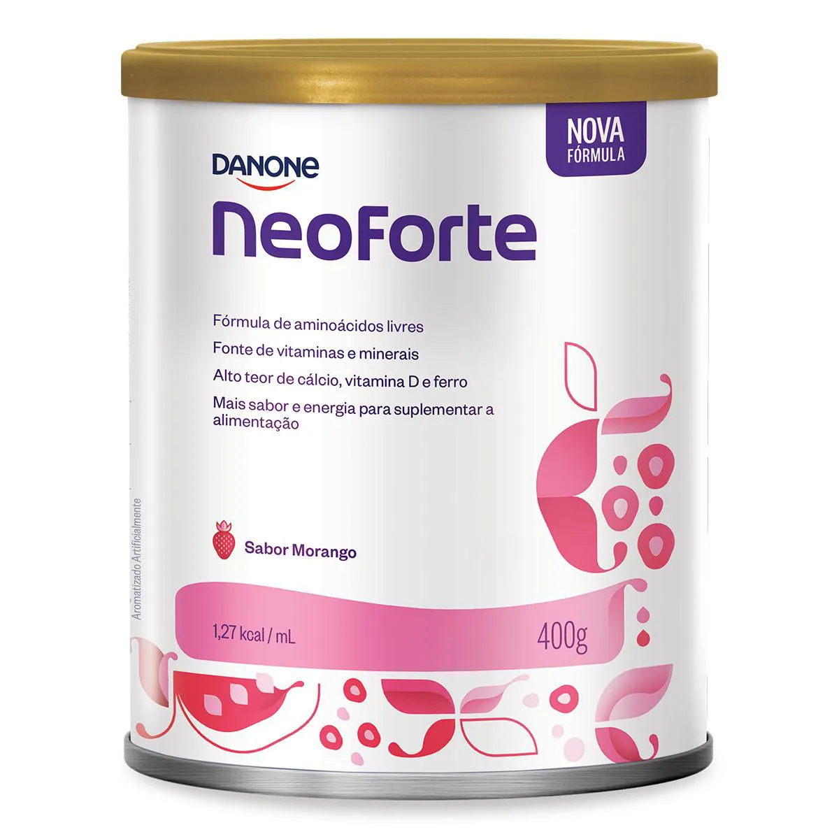 Fórmula Infantil Danone NeoForte Sabor Morango 400g — Neoforte | Farmácia Resyla