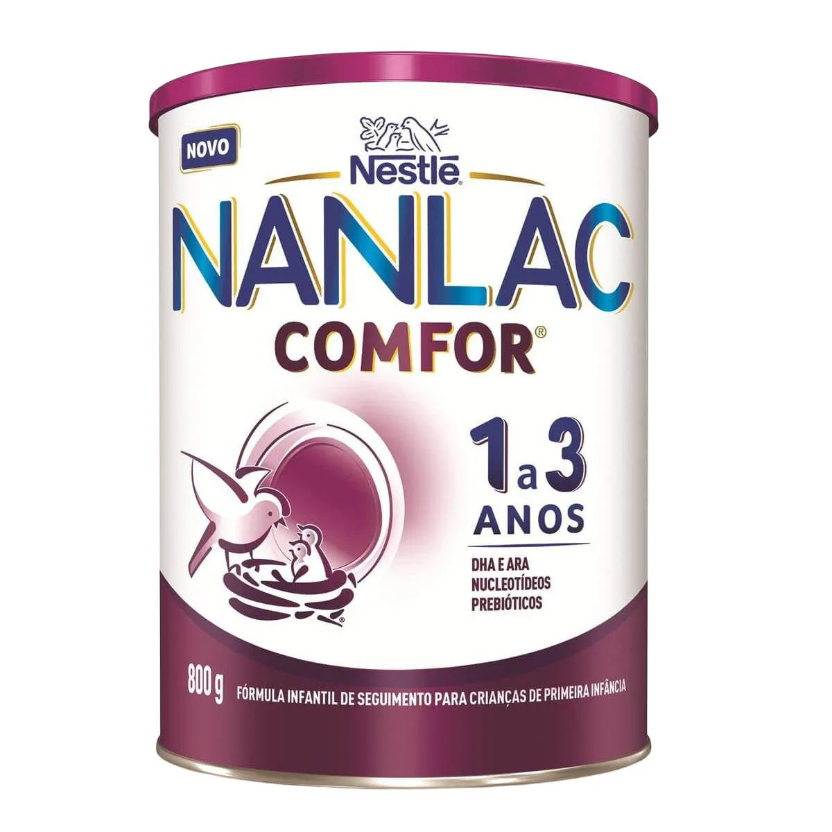 Fórmula Infantil Nanlac Comfor Nestlé 1 a 3 anos 800g — Nestle | Farmácia Resyla