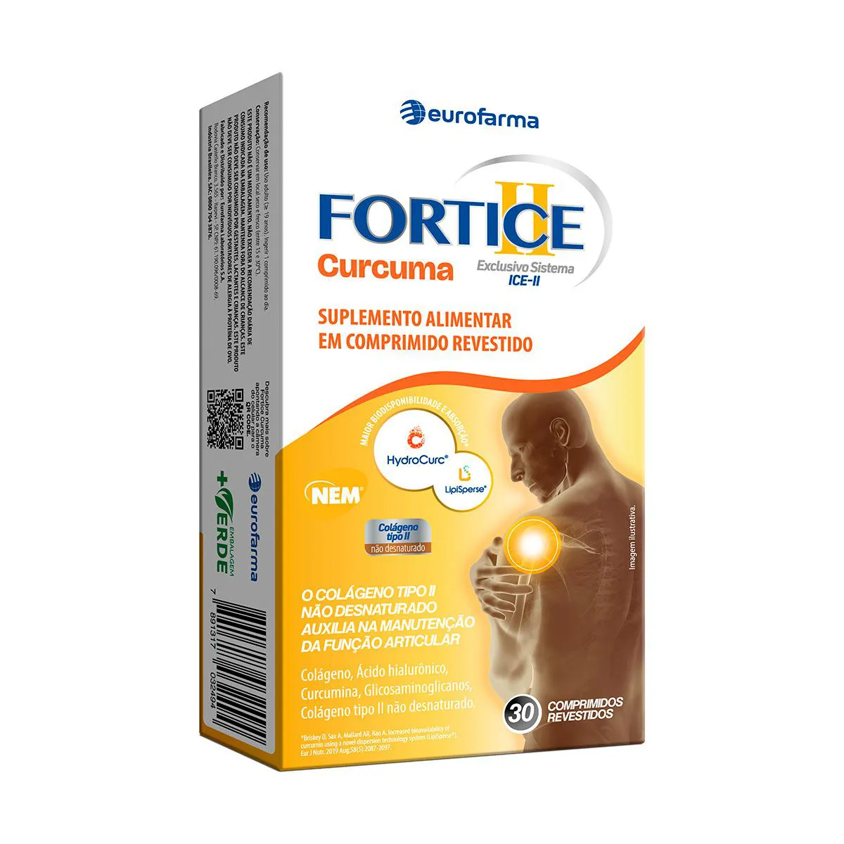 Fortice Curcuma 30 comprimidos — | Farmácia Resyla