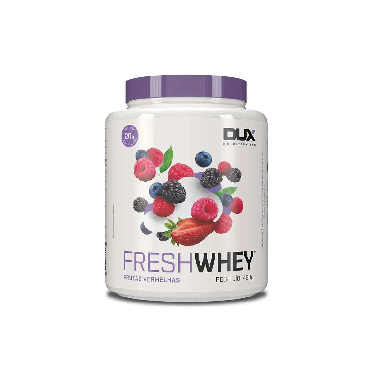 Fresh Whey Dux Nutrition Frutas Vermelhas 450g — Dux Nutrition | Farmácia Resyla