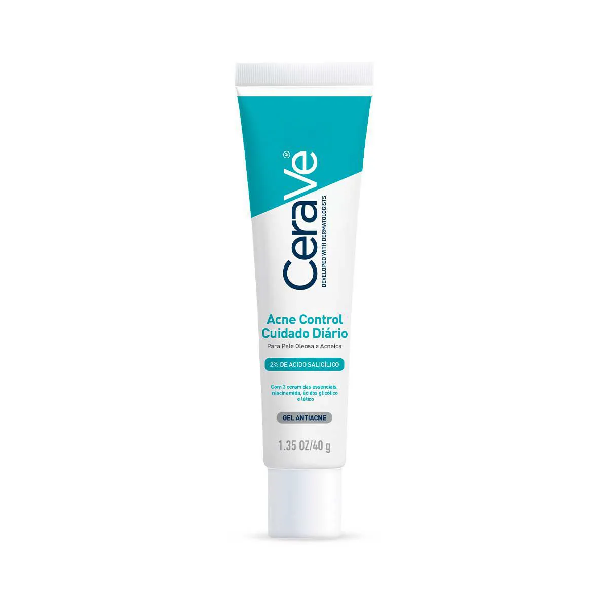 Gel Antiacne Cerave Acne Control Pele Oleosa a Acneica 40g — Cerave | Farmácia Resyla