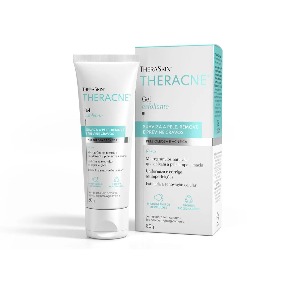 Gel Esfoliante TheraSkin Theracne com 80g — Theraskin | Farmácia Resyla