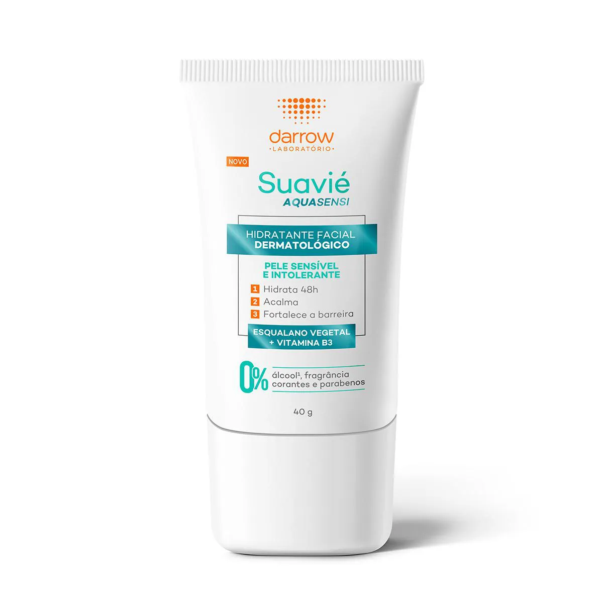 Gel Hidratante Facial Dermatológico Suavié Aquasensi Pele Sensível e Intolerante 40g — | Farmácia Resyla