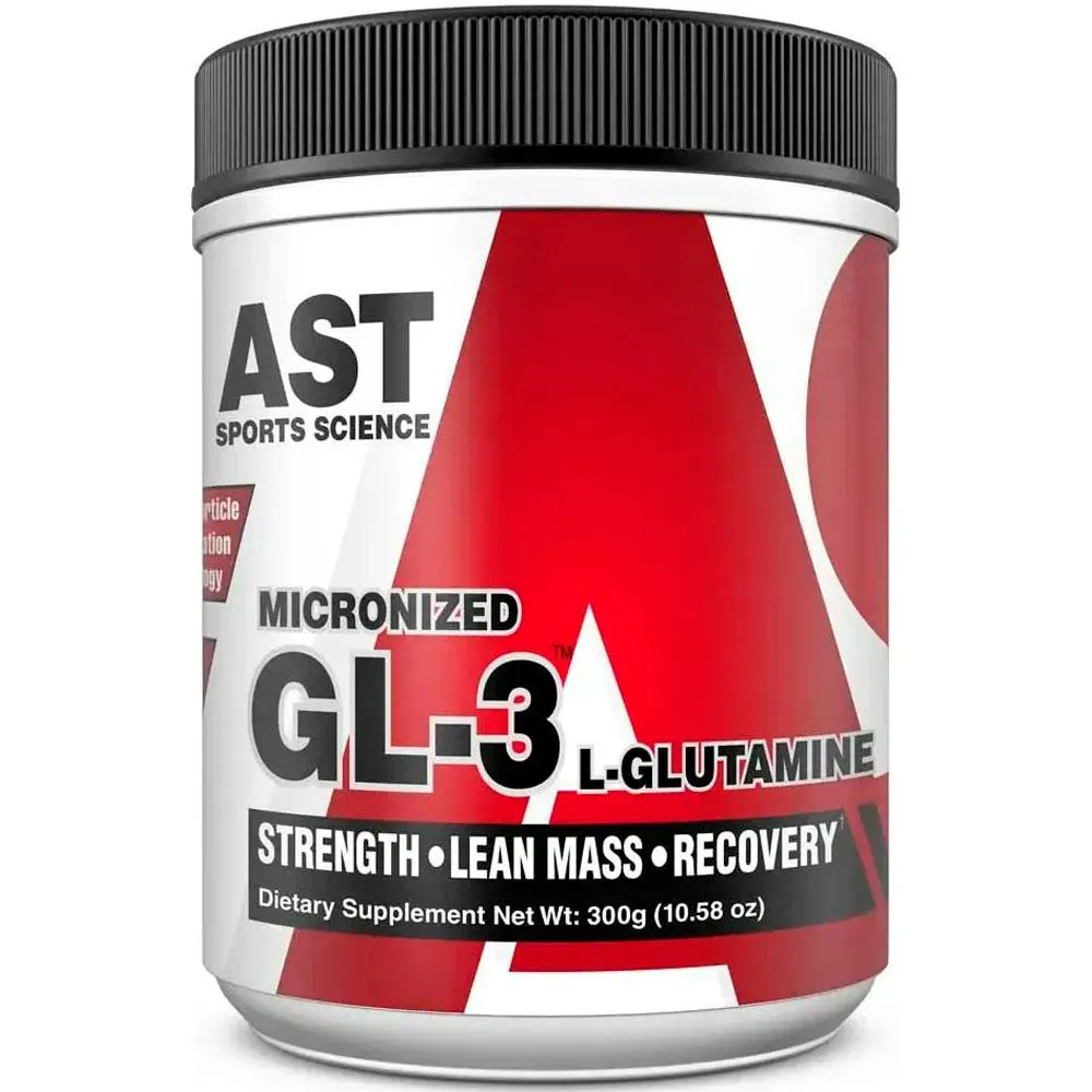 Gl-3 L-Glutamine (300g) - Ast Sports Science — Glutamine | Farmácia Resyla