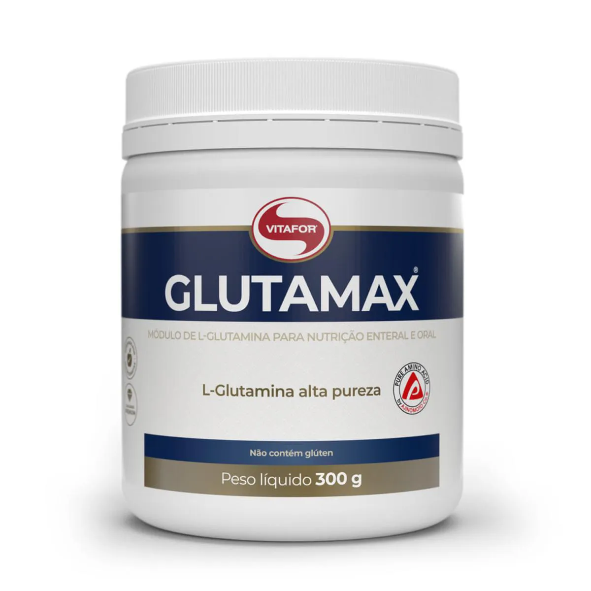 Glutamax Módulo de L-glutamina Alta Pureza 300g Vitafor — Glutamax | Farmácia Resyla