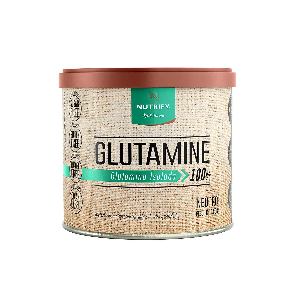 Glutamina em Pó Glutamine Nutrify 150g — Glutamine | Farmácia Resyla