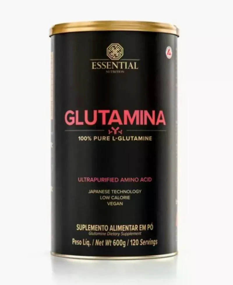 Glutamina Essential Nutrition 600g — Essential Nutrition | Farmácia Resyla
