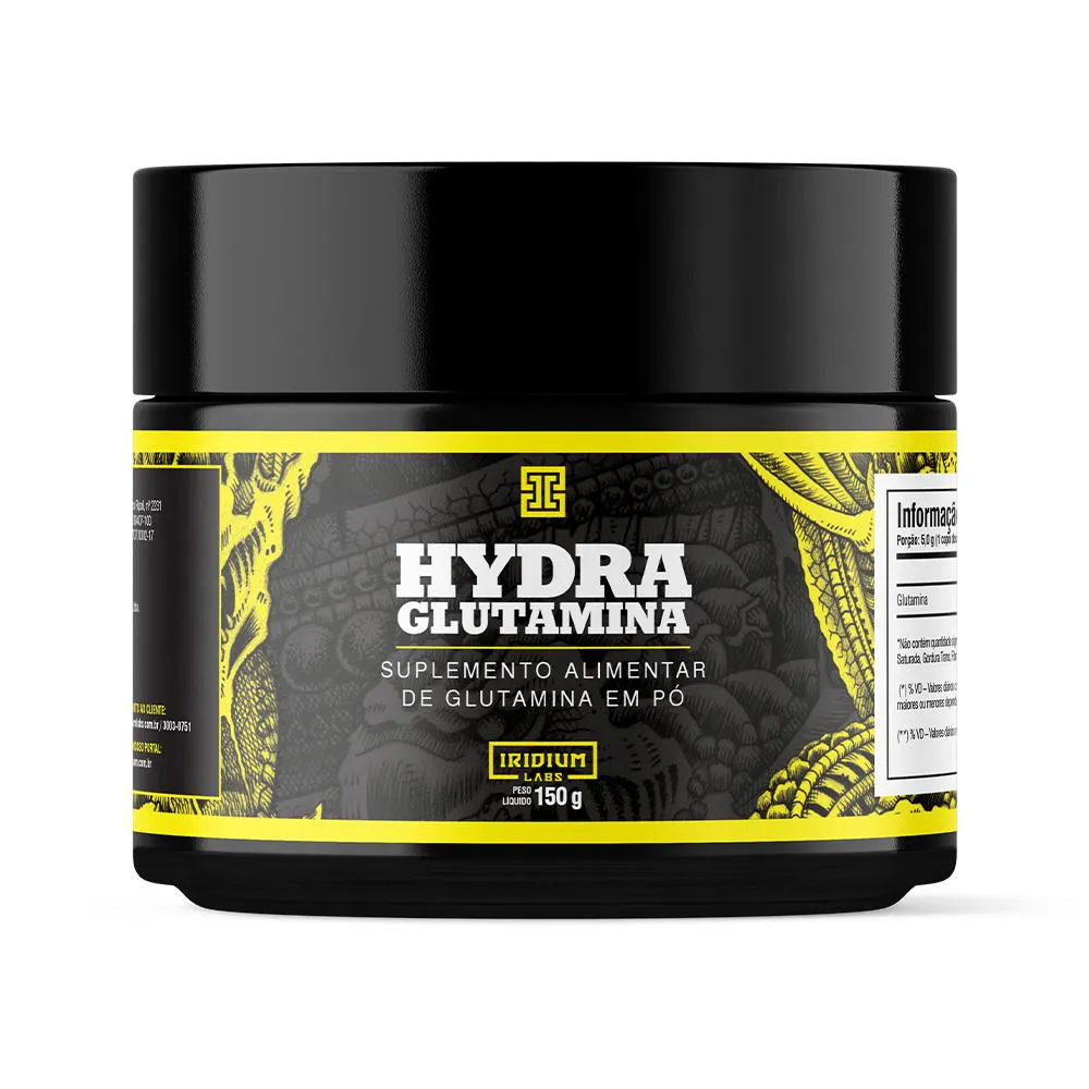 Glutamina Hydra 150g - Iridium Labs — Iridium Labs | Farmácia Resyla