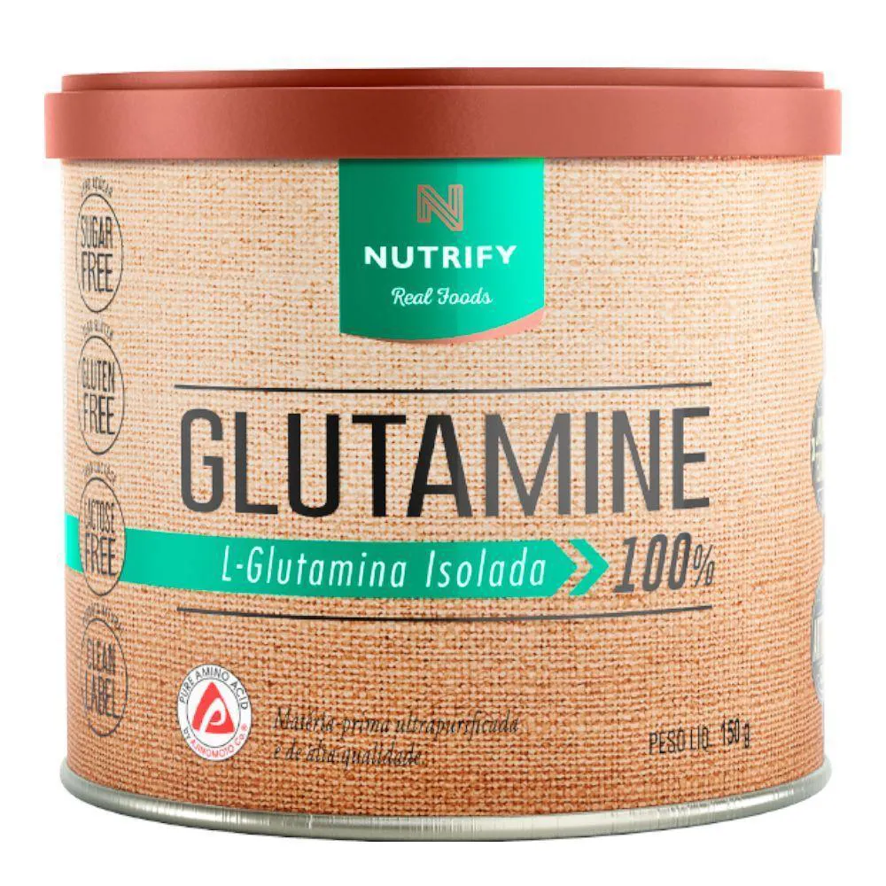 Glutamine L-glutamina Isolada Neutro Nutrify 150g — Glutamine | Farmácia Resyla