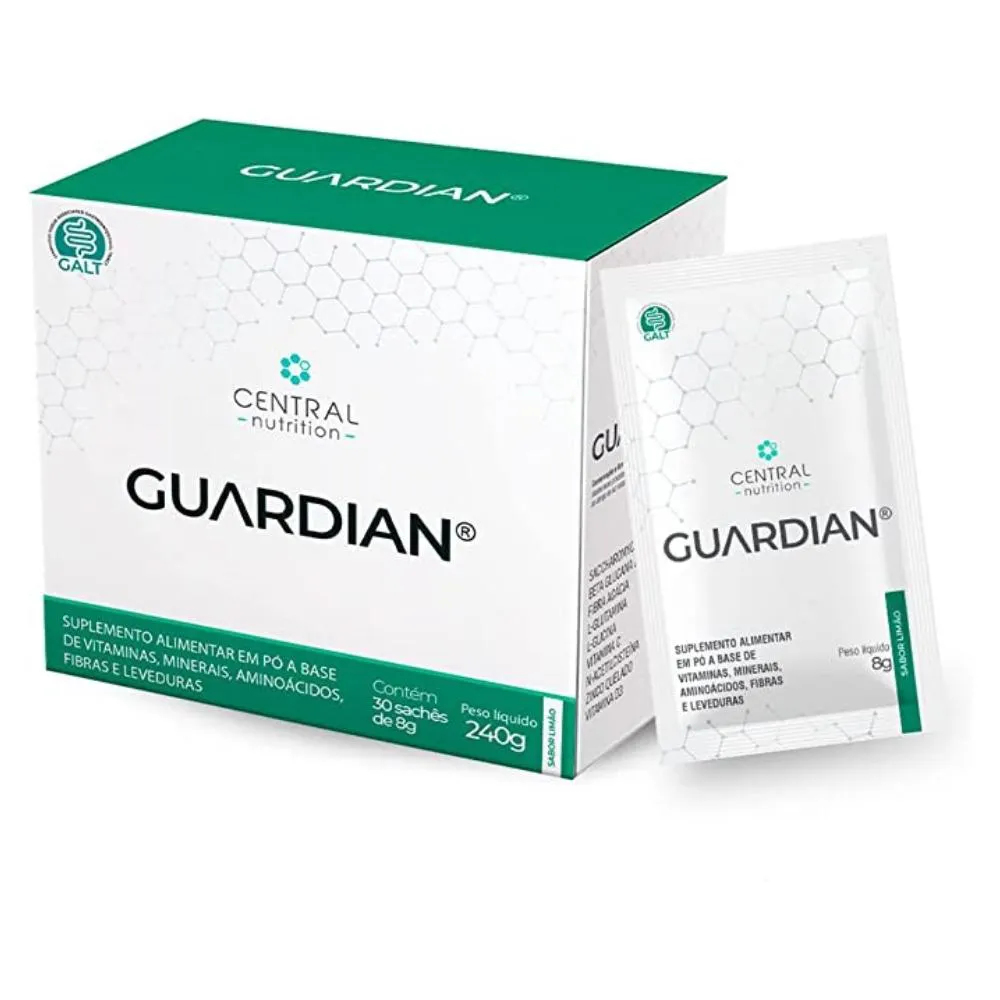 Guardian Sabor Limão 30 sachês 8g Central Nutrition — Aché | Farmácia Resyla