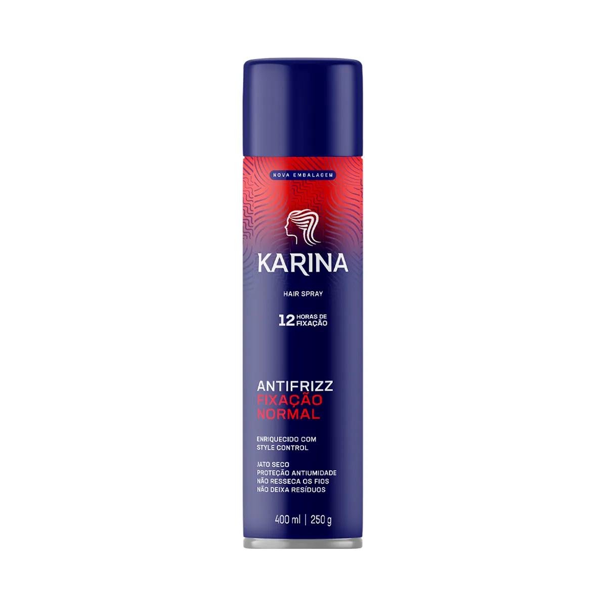 Hair Spray Karina Versatilidade & Vitalidade 400ml — Karina | Farmácia Resyla