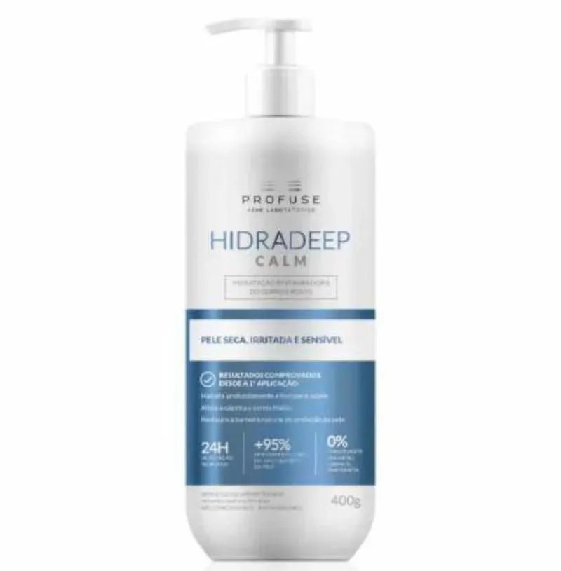 Hidradeep Calm Loção Hidratante Reparadora Profuse 400G — Profuse | Farmácia Resyla