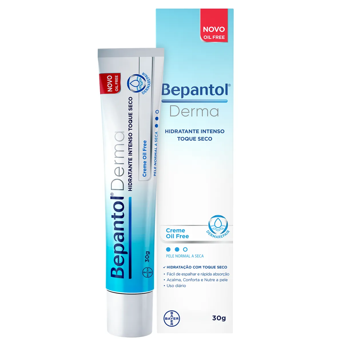 Hidratante Bepantol Derma Oil Free Pele Normal a Seca 30g — Bepantol | Farmácia Resyla