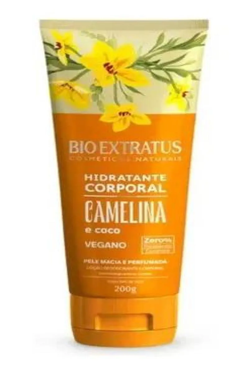 Hidratante Corporal Camelina e Coco Vegano Bio Extratus 200G — Bio Extratus | Farmácia Resyla