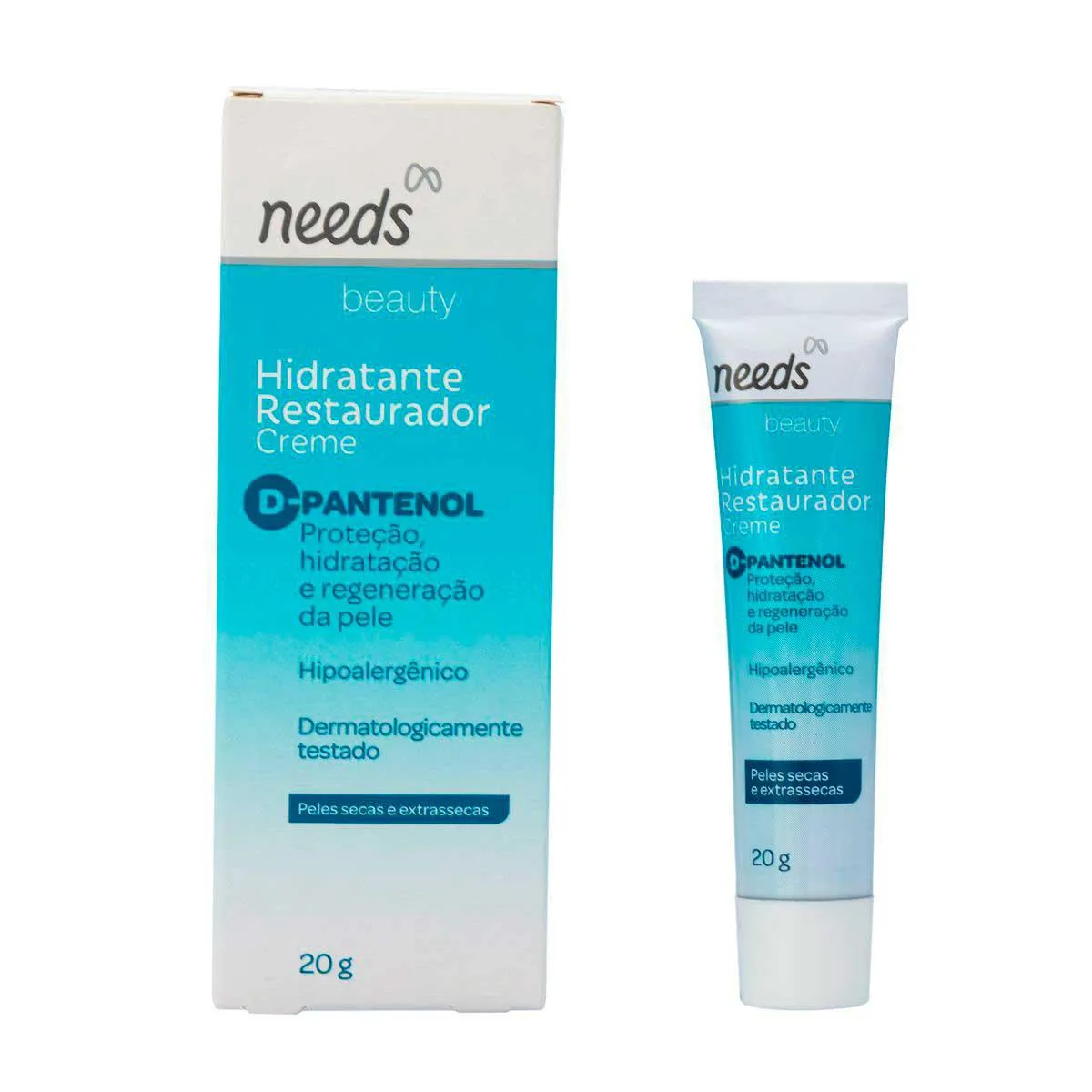 Hidratante Corporal Needs Beauty D-Pantenol Pele Extra-seca 20g — Needs | Farmácia Resyla