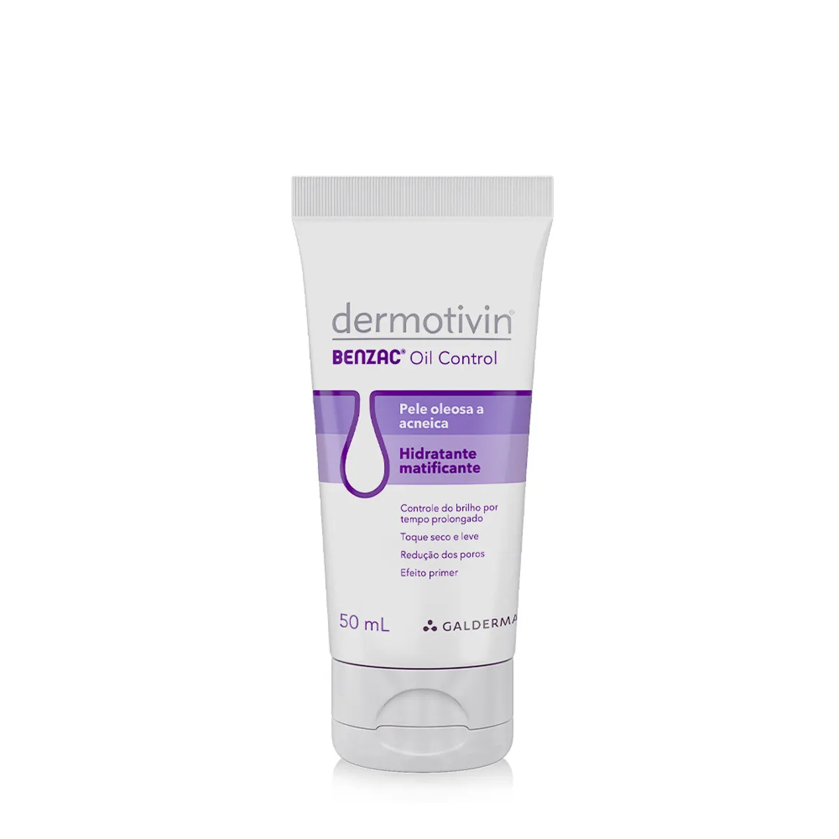 Hidratante Matificante Dermotivin Benzac Oil Control Pele Oleosa e Acneica com 50ml — | Farmácia Resyla