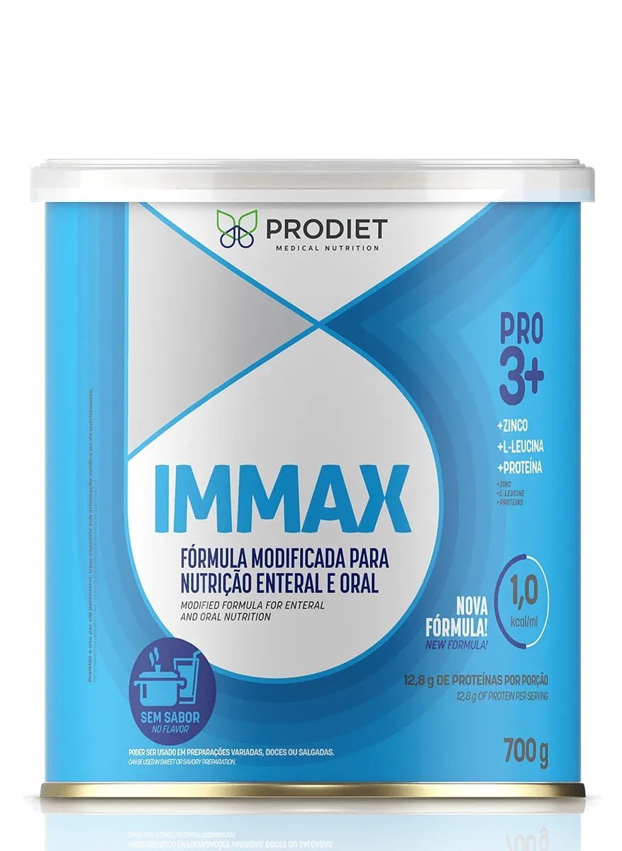 Immax nutrição enteral e oral Prodiet sem sabor 700G — | Farmácia Resyla