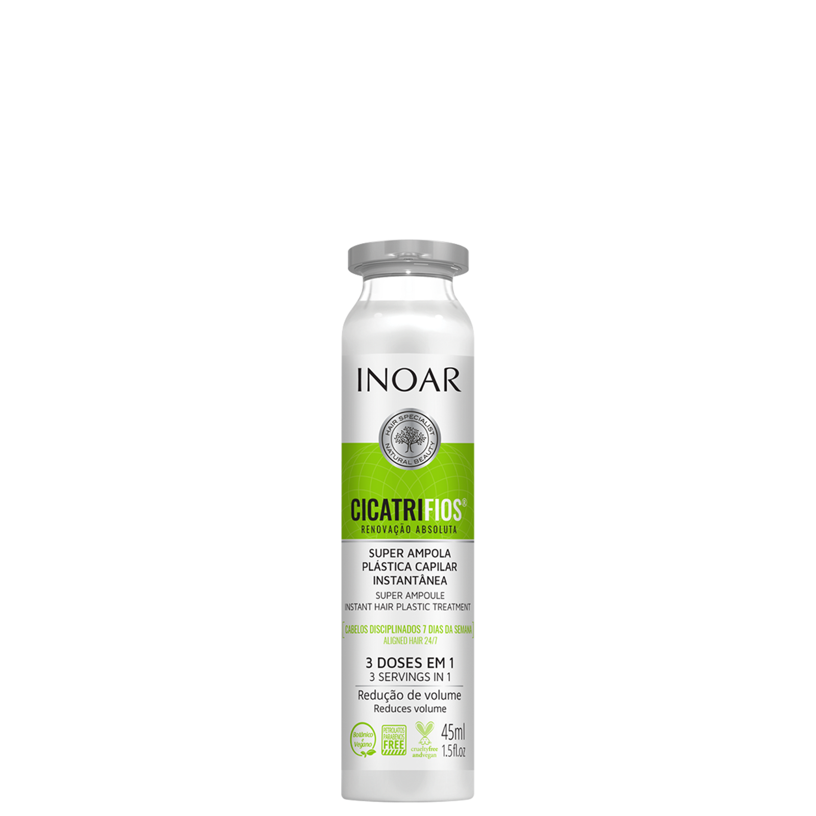 Inoar Cicatrifios Super Ampola - Tratamento Capilar 45ml — Inoar | Farmácia Resyla