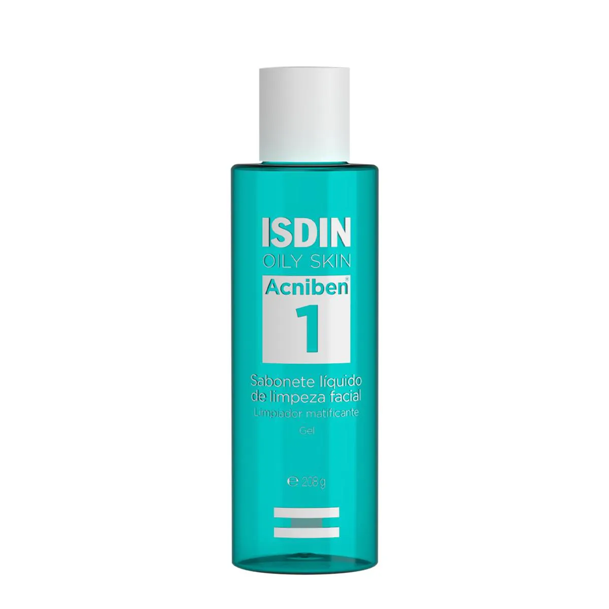 Isdin Acniben Oily Skin - Sabonete Líquido Facial 208g — Isdin | Farmácia Resyla