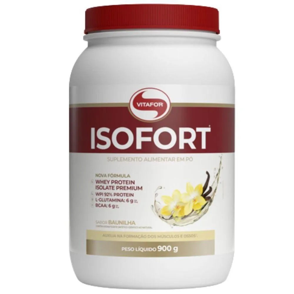 Isofort Sabor Baunilha 900g - Vitafor — Vitafor | Farmácia Resyla
