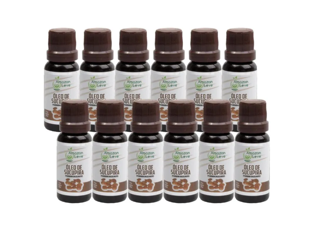 Kit 12Uni Óleos Vegetal Sucupiras Amazonleve 20Ml — | Farmácia Resyla