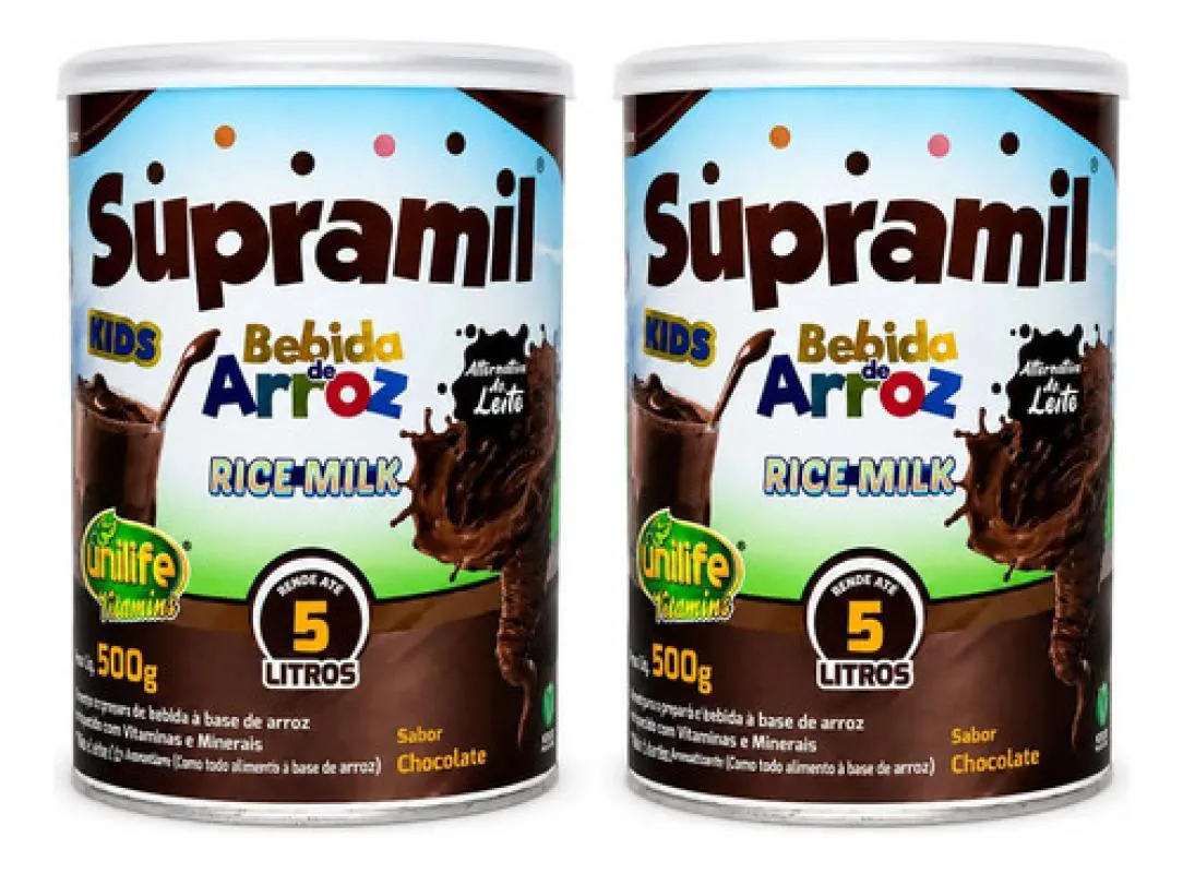 Kit 2 Supramil Kids Chocolate 500g - Unilife — Unilife | Farmácia Resyla