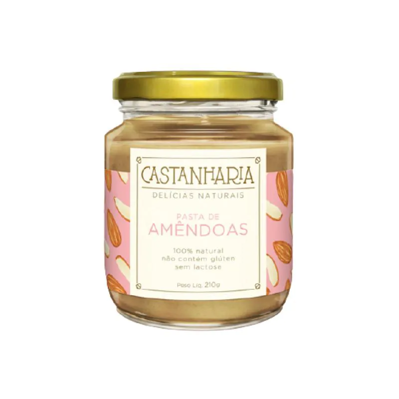 KIT 2X: PASTA DE AMêNDOAS ZERO AçúCAR VEGAN CASTANHARIA 210G — Amend | Farmácia Resyla