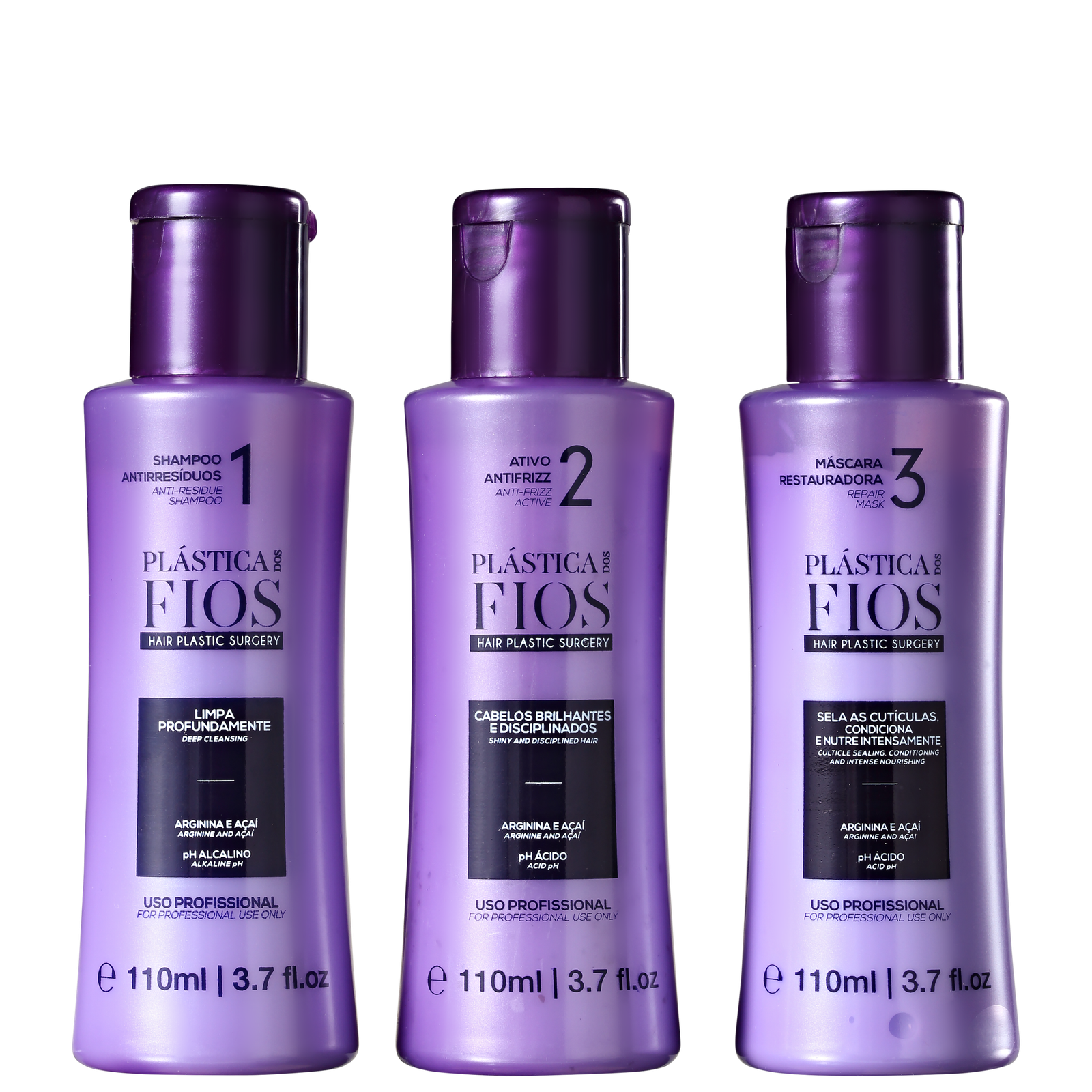 Kit Cadiveu Professional Plástica dos Fios Trio (3 Produtos) — Cadiveu | Farmácia Resyla