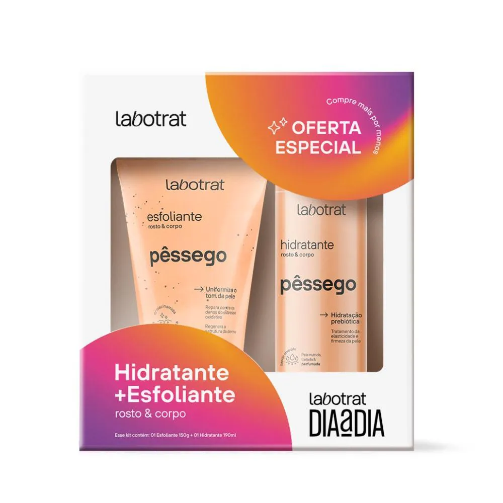 Kit Dia a Dia Labotrat Pêssego C/2un — | Farmácia Resyla