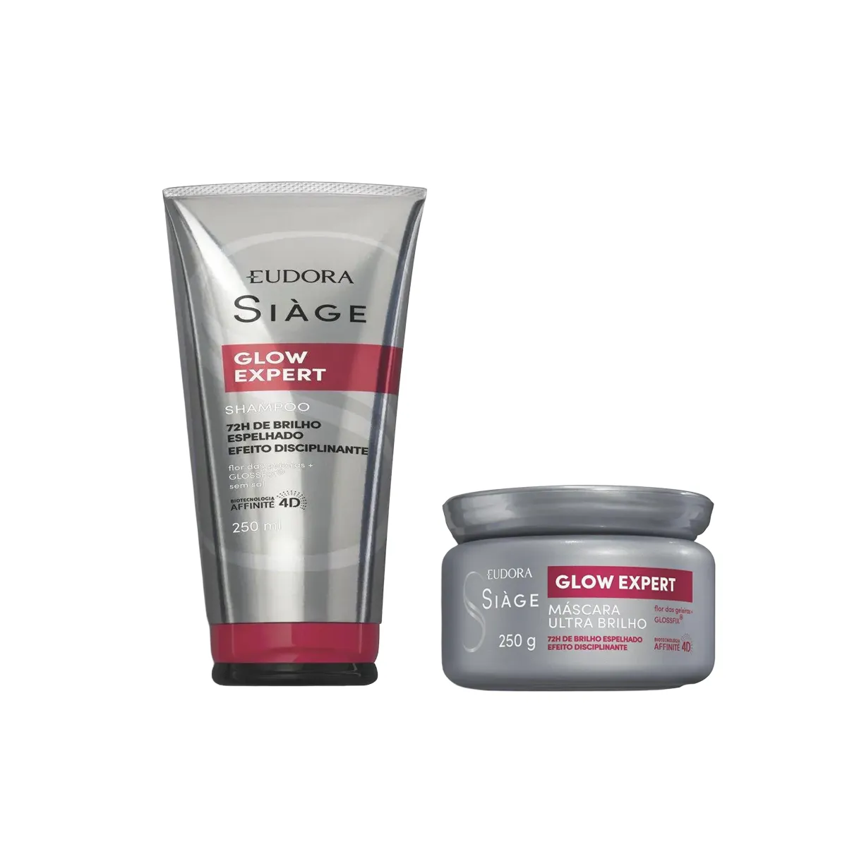 Kit Eudora Siàge Glow Expert Shampoo 250ml + Máscara 250g — Eudora | Farmácia Resyla