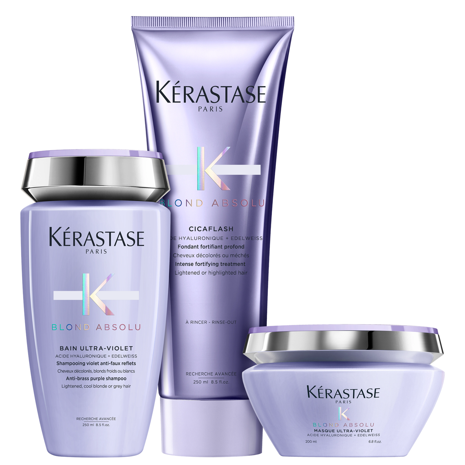 Kit Kérastase Blond Absolu Bain Ultra-Violet (3 Produtos) — Kérastase | Farmácia Resyla
