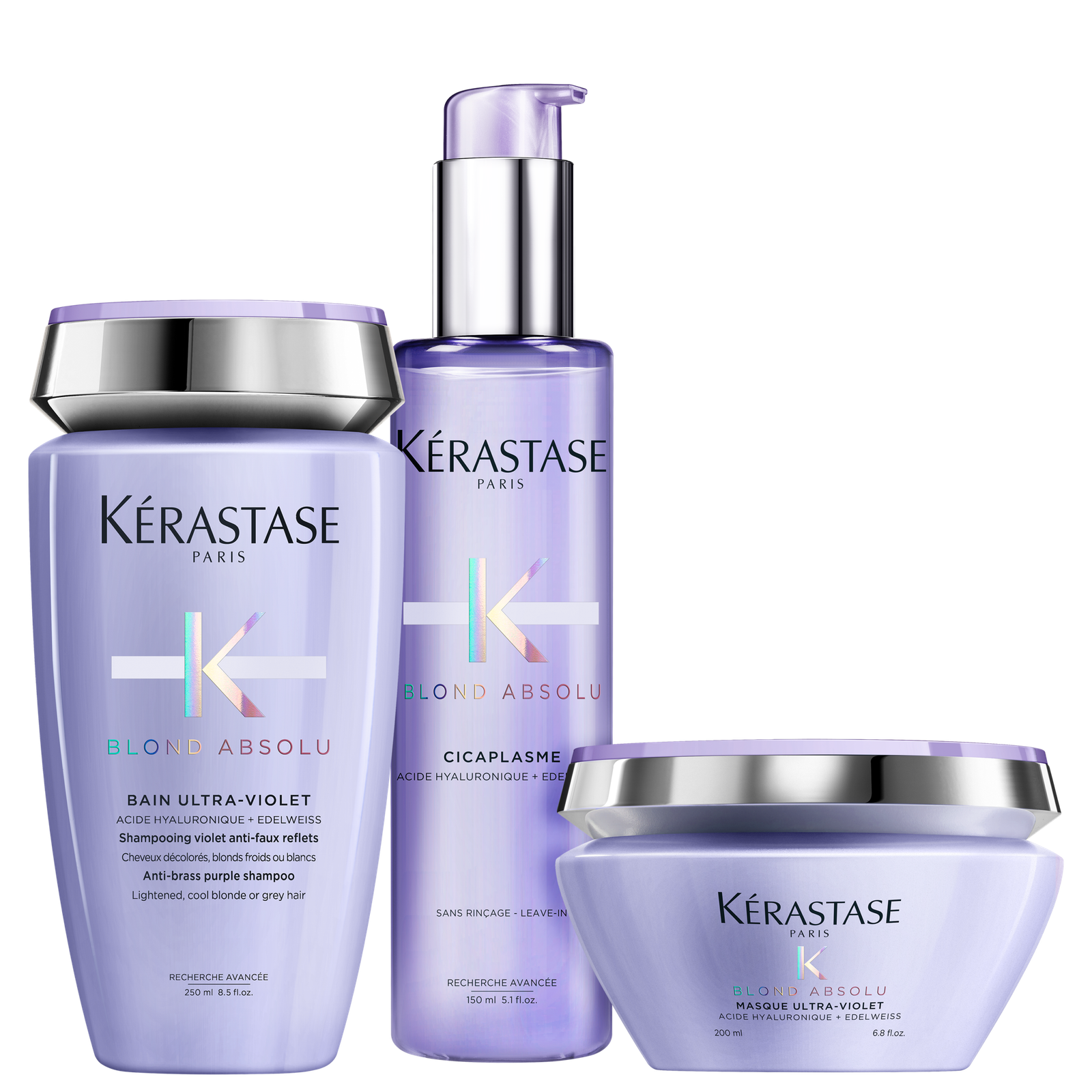Kit Kérastase Blond Absolu Loiro Platinado (3 Produtos) — Kérastase | Farmácia Resyla