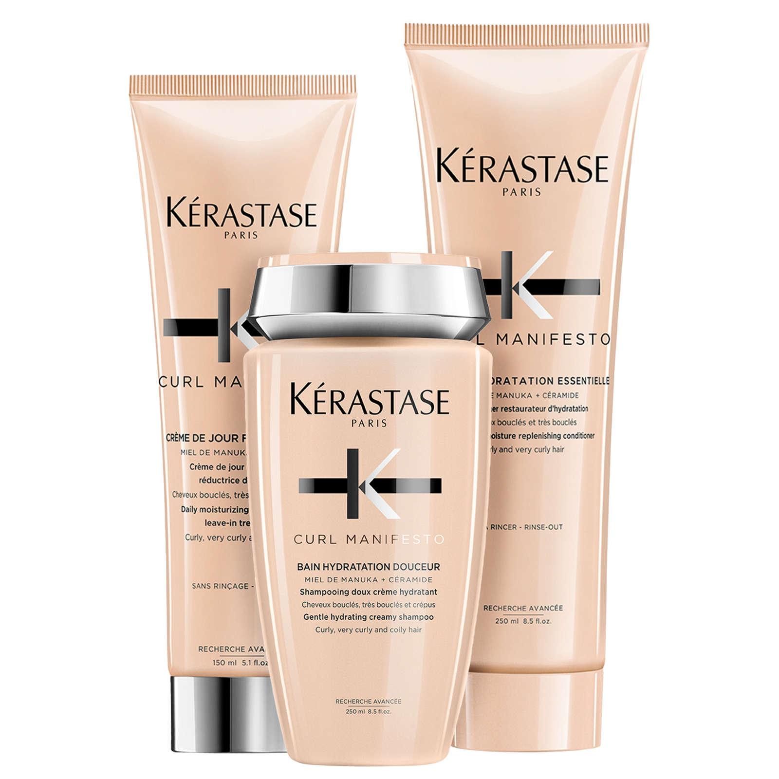 Kit Kérastase Curl Manifesto Fondamentale (3 Produtos) — Kérastase | Farmácia Resyla