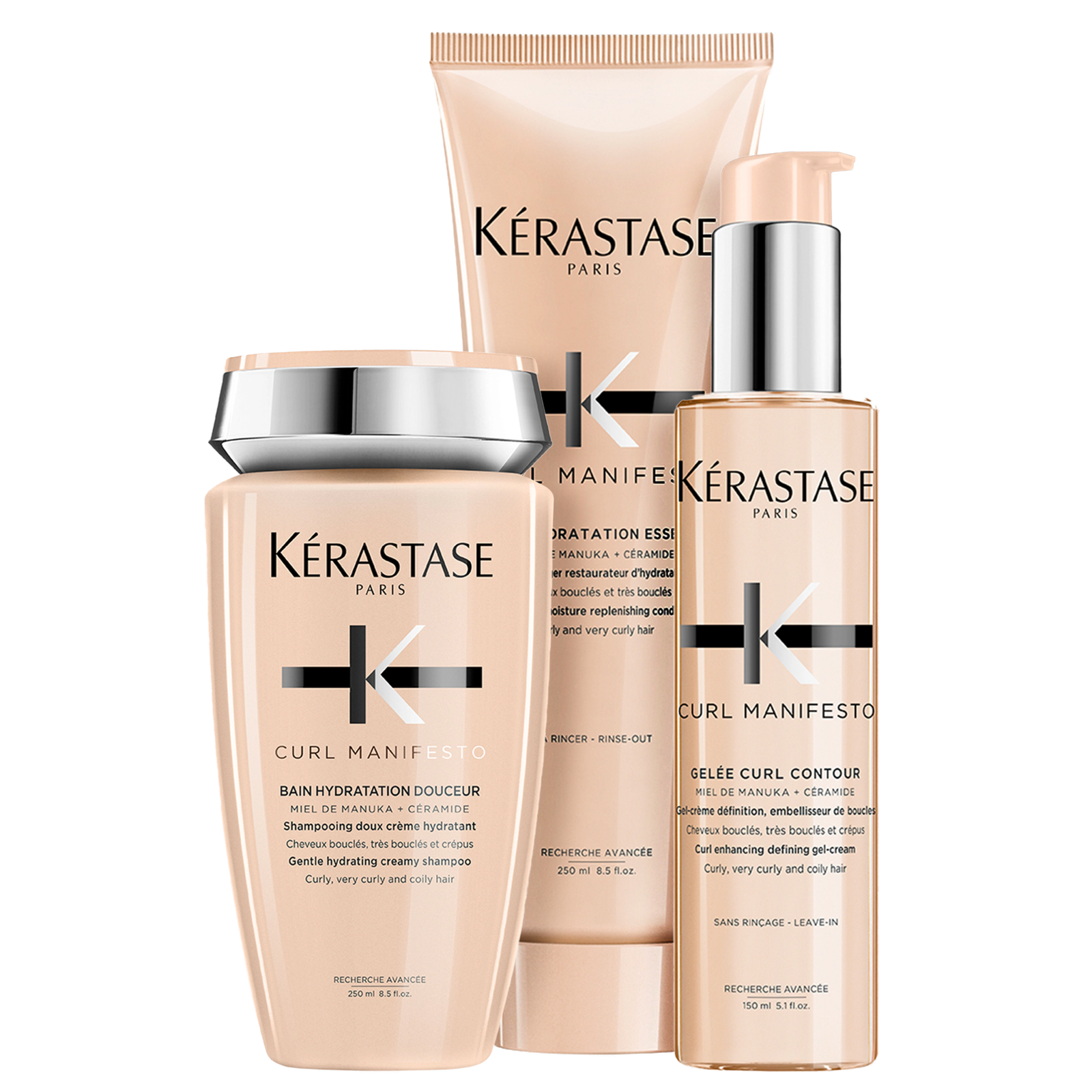 Kit Kérastase Curl Manifesto Gelée (3 Produtos) — Kérastase | Farmácia Resyla