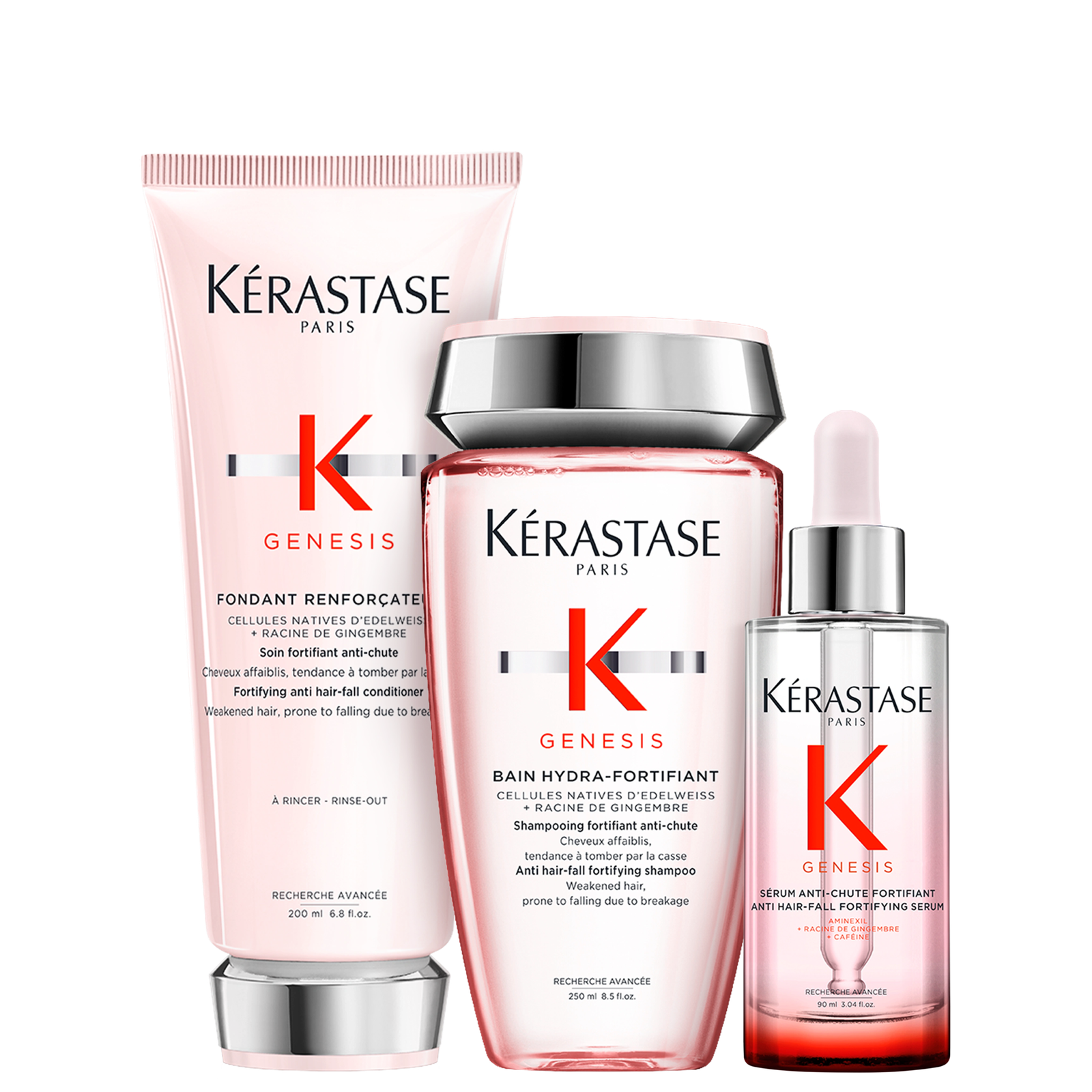 Kit Kérastase Genesis Fortifiant Trio (3 Produtos) — Kérastase | Farmácia Resyla
