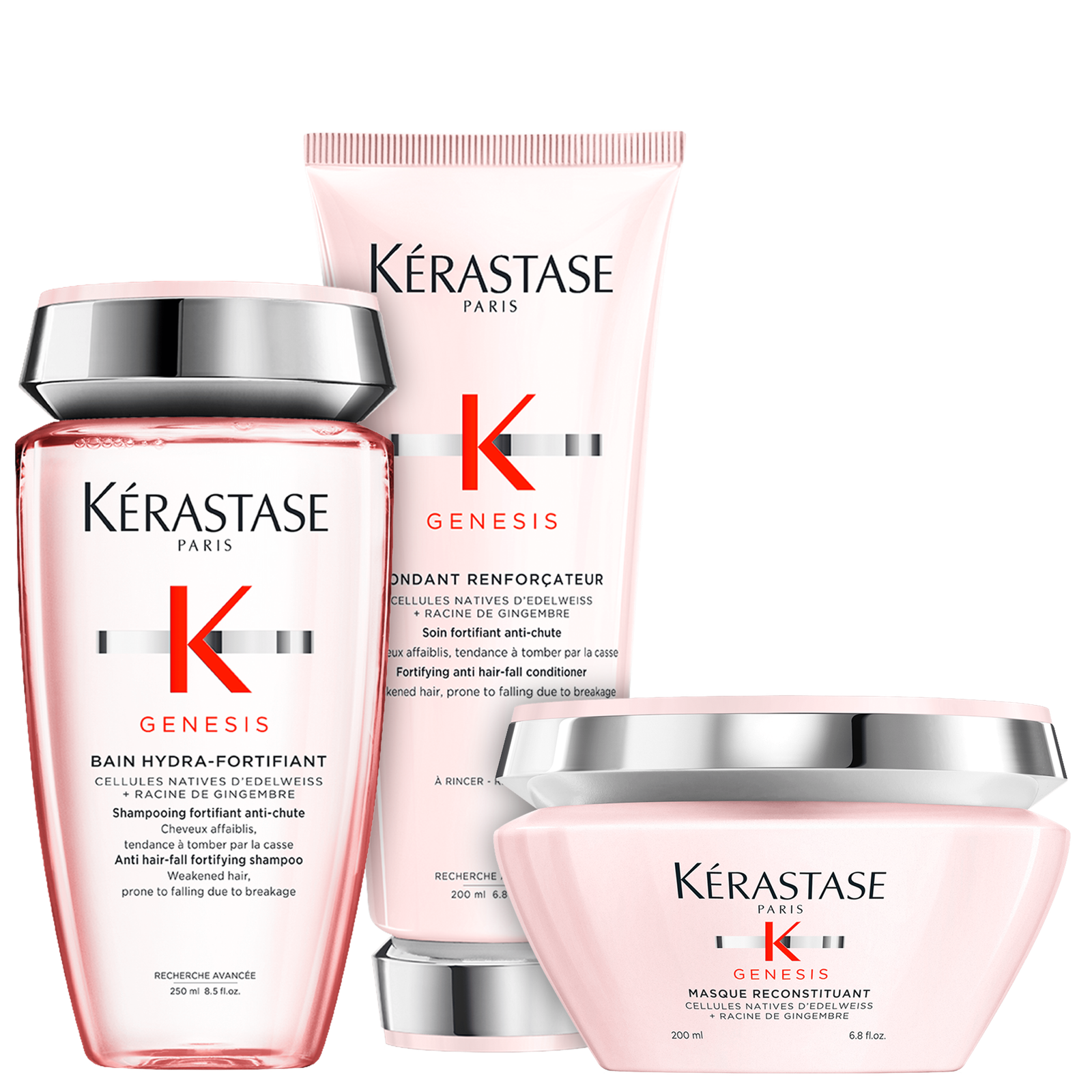 Kit Kérastase Genesis Hydra Reconstituant (3 Produtos) — Kérastase | Farmácia Resyla