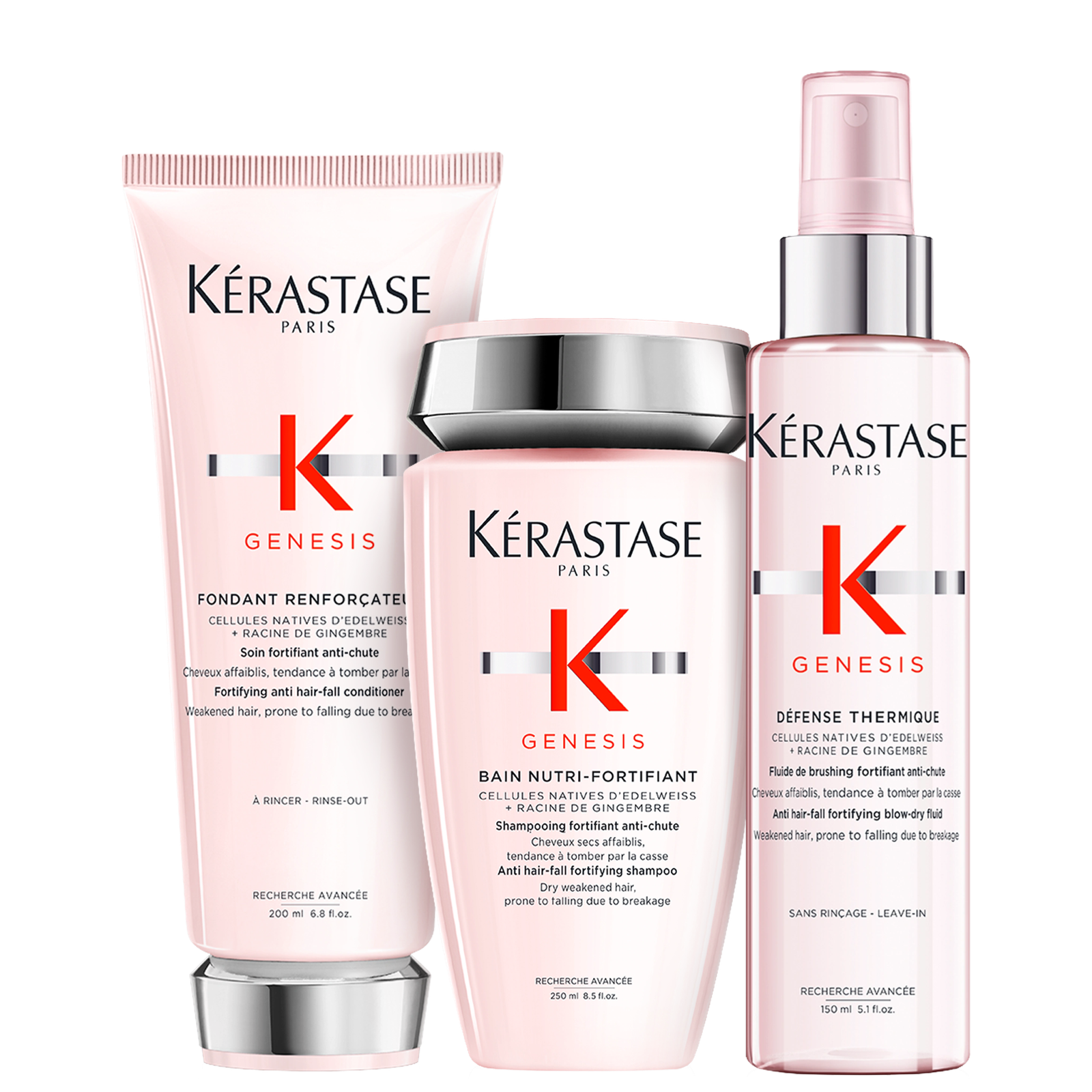 Kit Kérastase Genesis Thermique Trio (3 Produtos) — Kérastase | Farmácia Resyla