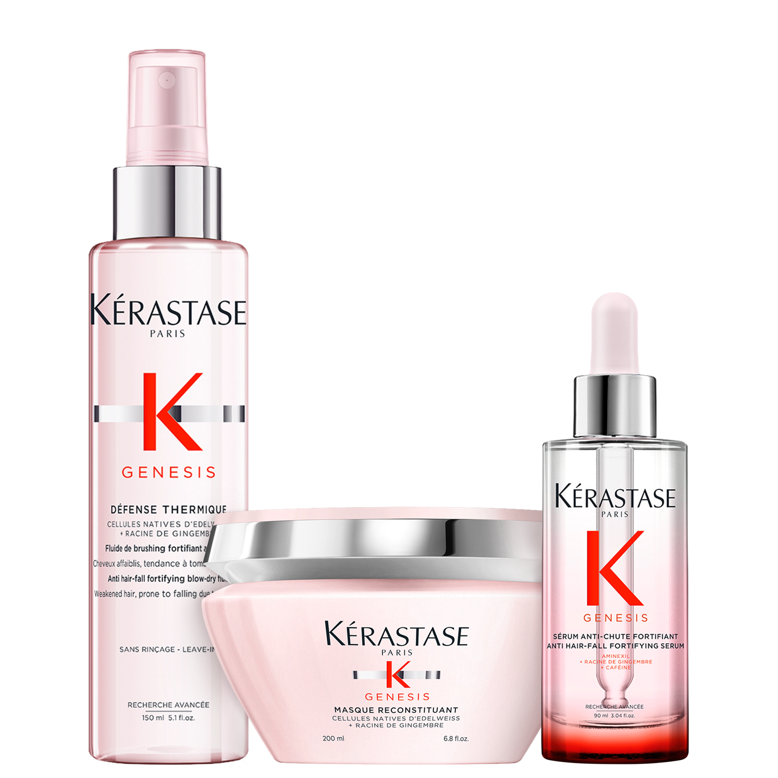 Kit Kérastase Genesis Traitement Trio (3 Produtos) — Kérastase | Farmácia Resyla