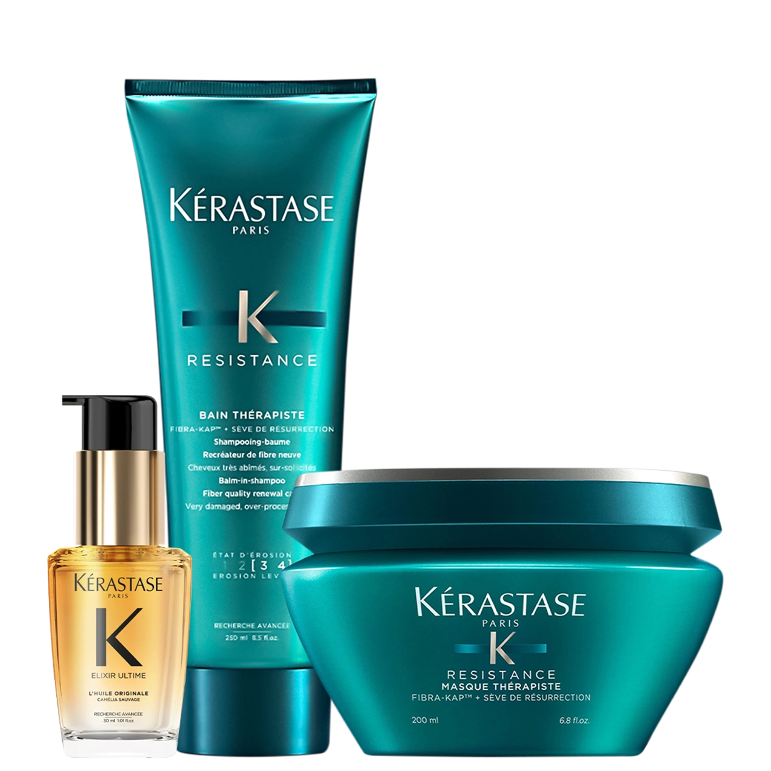 Kit Kérastase Résistance Elixir Ultime L'Huile Originale (3 Produtos) — Kérastase | Farmácia Resyla