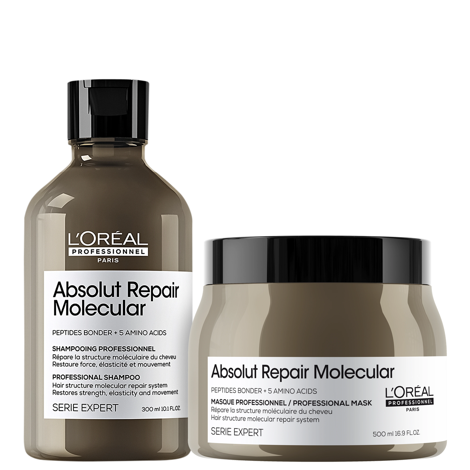 Kit L'Oréal Professionnel Absolut Repair Molecular Tratamento Plus (2 Produtos) — L'Oréal Professionnel | Farmácia Resyla