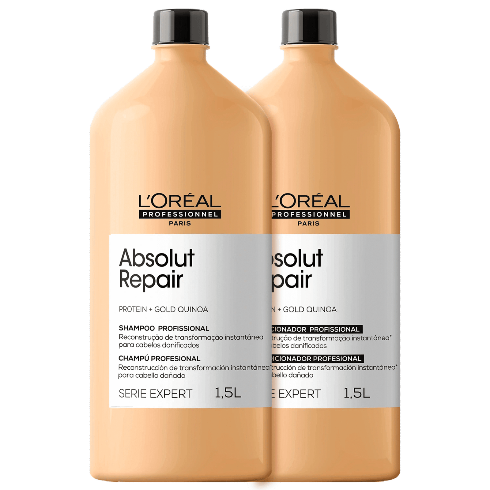 Kit L'Oréal Professionnel Serie Expert Absolut Repair Gold Quinoa + Protein Salon Duo (2 Produtos) — L'Oréal Professionnel | Farmácia Resyla
