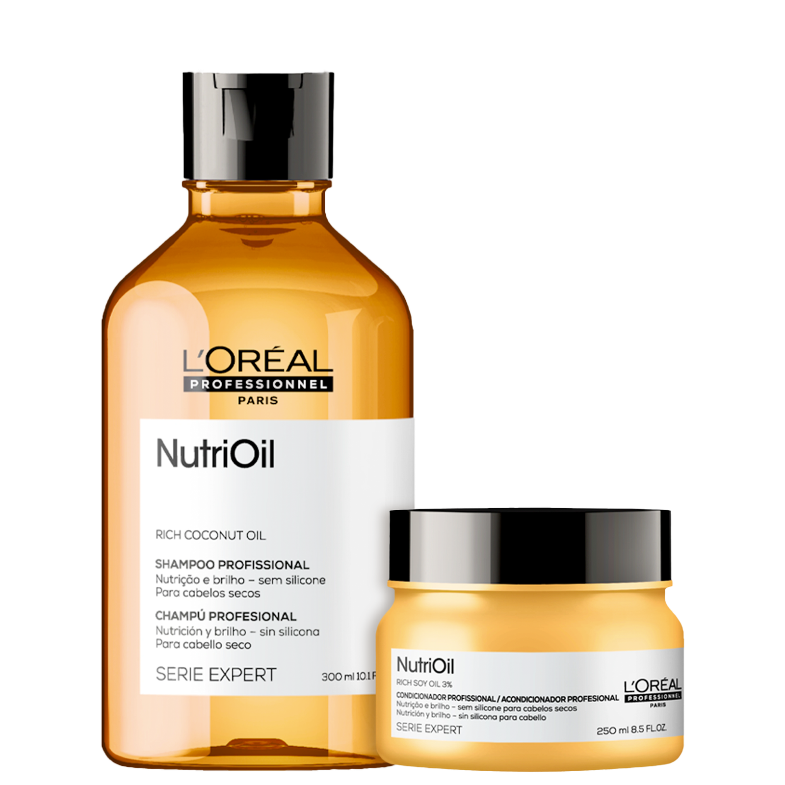 Kit L'Oréal Professionnel Serie Expert NutriOil Treatment (2 Produtos) — L'Oréal Professionnel | Farmácia Resyla