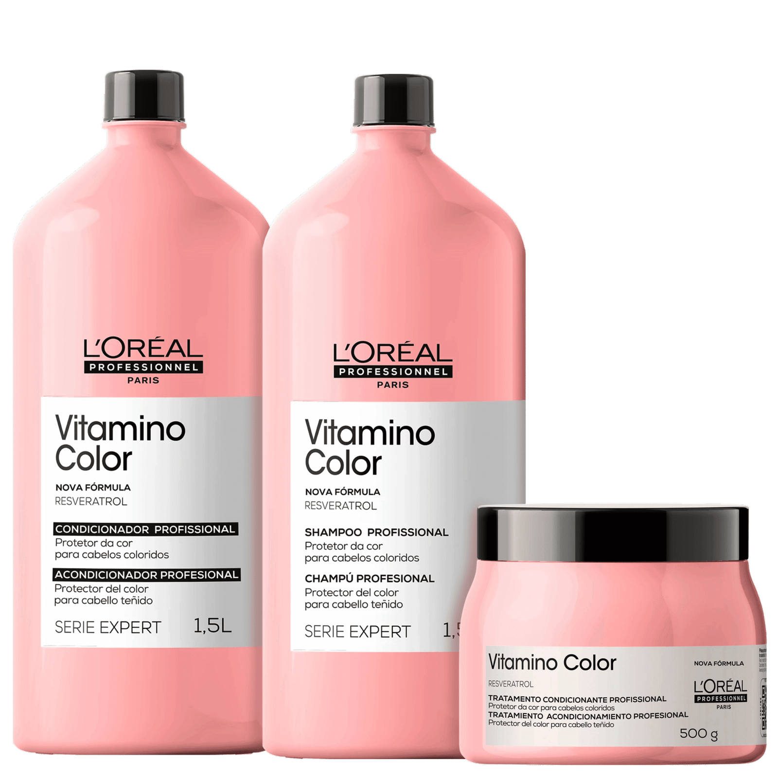 Kit L'Oréal Professionnel Serie Expert Vitamino Color Salon Trio (3 Produtos) — L'Oréal Professionnel | Farmácia Resyla