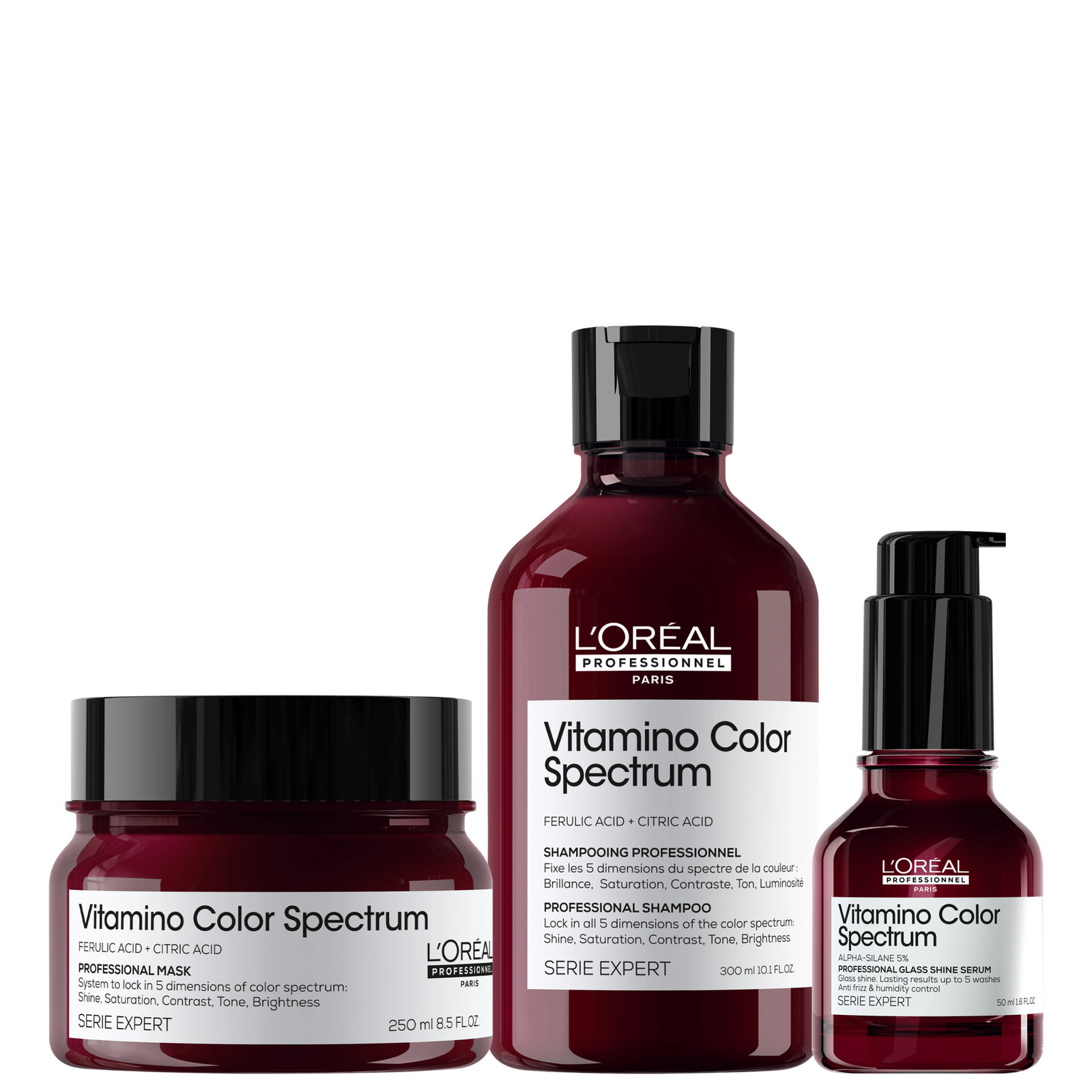 Kit L'Oréal Professionnel Vitamino Color Spectrum Trio (3 Produtos) — L'Oréal Professionnel | Farmácia Resyla